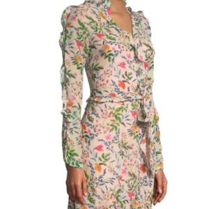 Julia Jordan Floral print  Hi-Low Maxi Dress